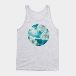 Vintage Clouds Photograph Tank Top